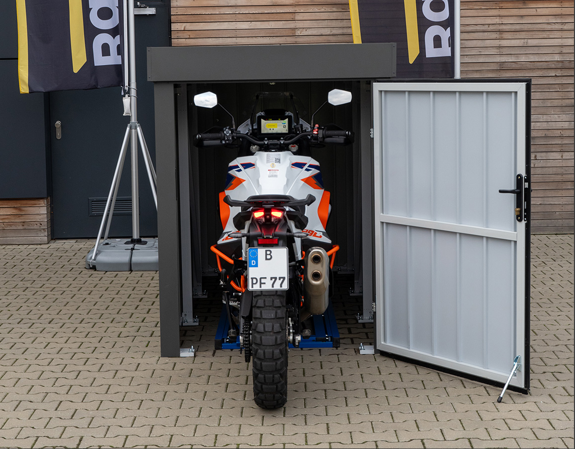 PREMIUM Motociklo garažas – produkto nuotrauka 3